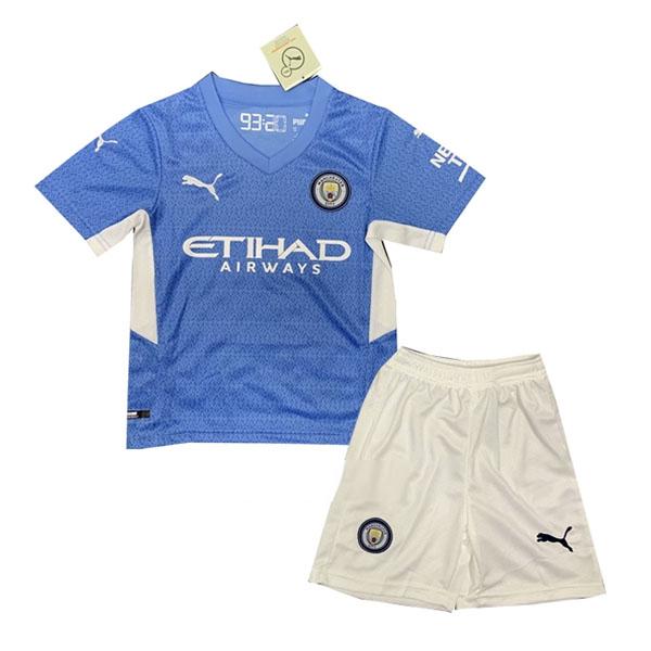 Trikot Manchester City Heim Kinder 2021-22